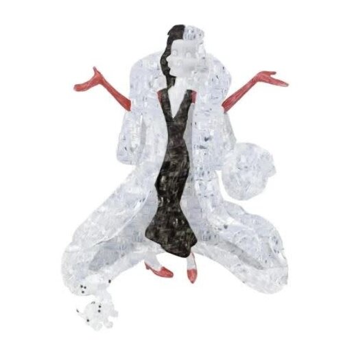 Crystal Gallery 3D puzzel Disney® - Cruella (33st./XLpack)
