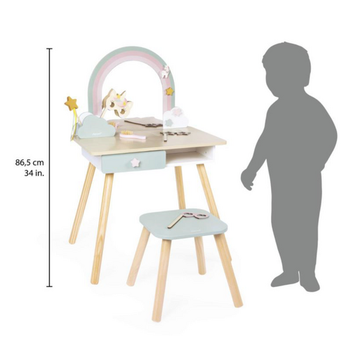 Janod EENHOORN - GROTE KAPTAFEL