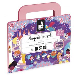 Janod MAGNETI'PUZZELS - PRINSESSEN 36 STUKS