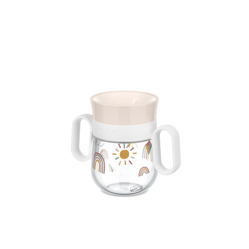 mepal 360° drinkbeker Mepal Mio 200 ml - Sunshine & Rainbow