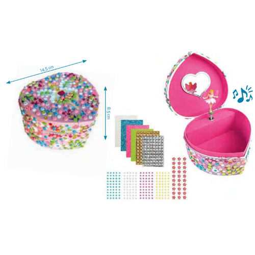 Sycomore Stick & Fun - Mozaïek - Sieraden muziekdoos Hartje Sycomore Stick & Fun - Mozaïek - Sieraden muziekdoos Hartje
