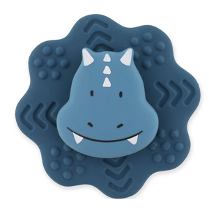 Trixie Silicone spinner suction toy - Mr. Triceratops