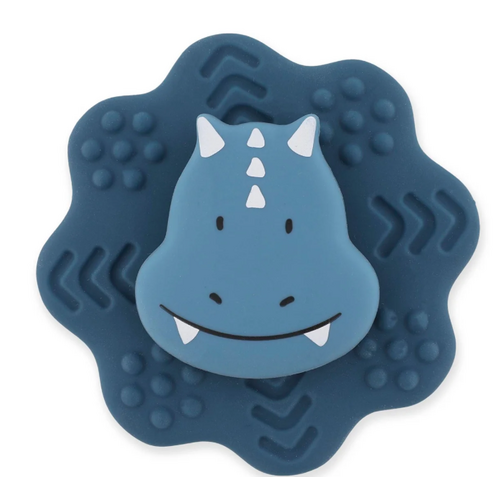 Trixie Silicone spinner suction toy - Mr. Triceratops