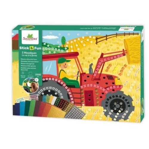 Sycomore Stick & Fun XL - Mozaïek - Boerderijleven
