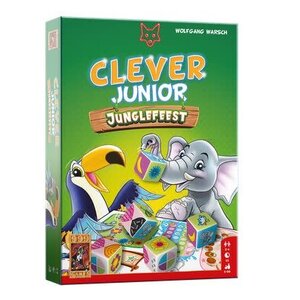 999 Games Clever Junior Junglefeest - Dobbelspel