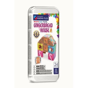 Magna-Tiles MAGNA-TILES® microMAGS Ginger Bread 24-Piece Travel Set