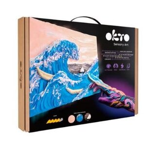 okto Sensory Art 3D Schilderen - Grote Golf In Kanagawa, Katsushika Hokusai