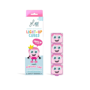 Glo pals light up cubes 4pc Ida