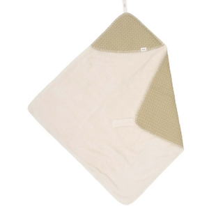 Koeka Omslagdoek wafel teddy Oslo olive