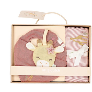 Little Dutch Geschenkdoos Giraffe - Roze