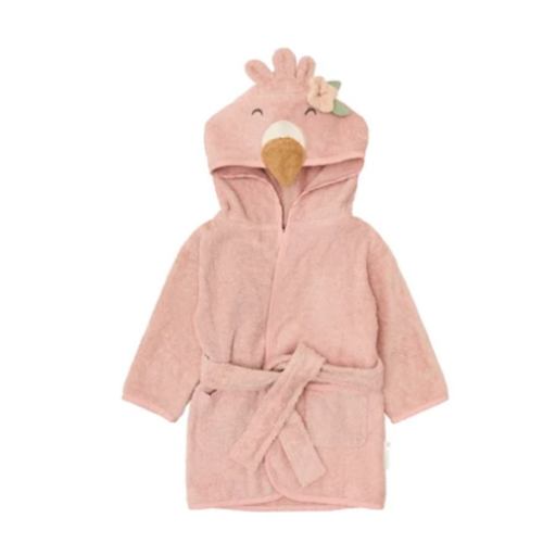 Little Dutch Badjas Flamingo - Roze Little Dutch Badjas Flamingo - Roze