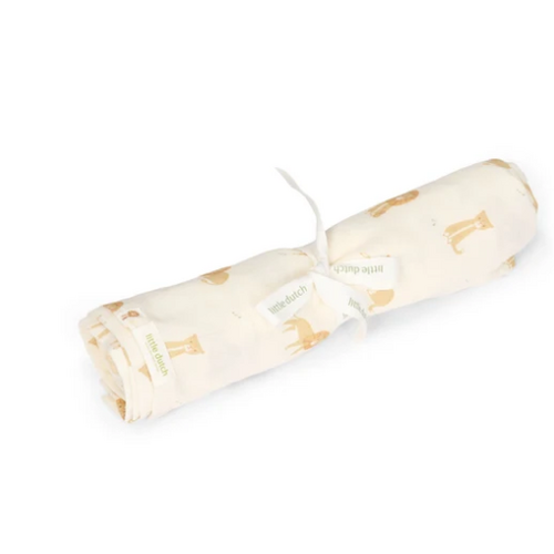 Little Dutch Swaddle - 120x120 cm - Safari Leo