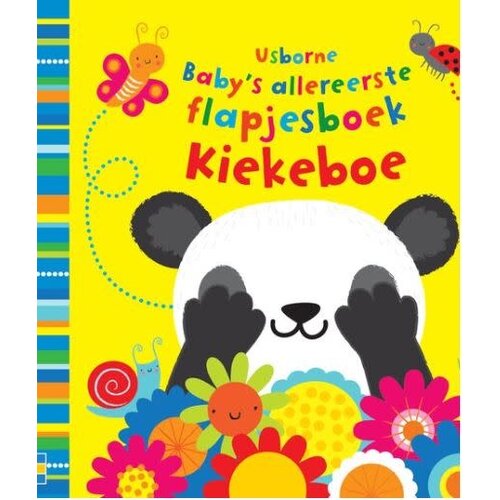 Usborne Uitgeverij baby's allereerste flapjesboek kiekeboe