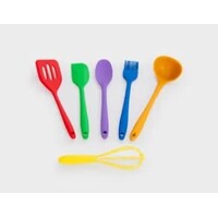 Tickit Siliconen Regenboog Keukengerei Set