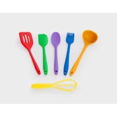Tickit Tickit Siliconen Regenboog Keukengerei Set