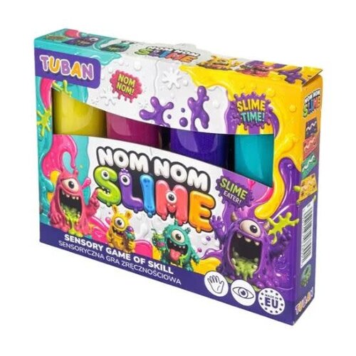Tuban Tuban - Jiggly Slime - Sensory Game of Skill - Nom Nom Slime