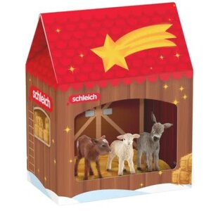 Schleich Farm World Christmas Nativity Scene