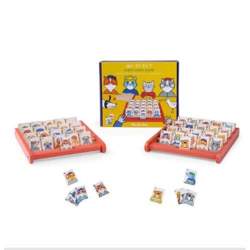 Moulin Roty Wie ben jij? – Houten spel van Les Loufoques