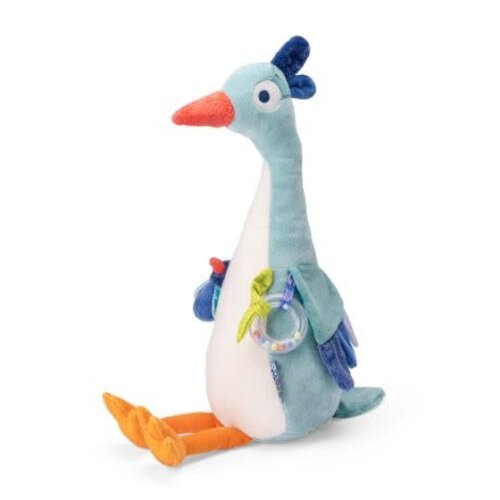 Moulin Roty Activiteitenknuffel - De grote blauwe reiger