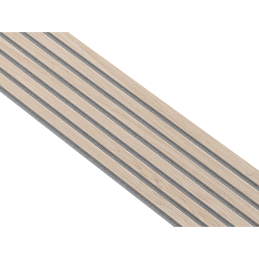 I-Wood® Nature - Grijs vilt - 30 x 240 cm - Basic houten paneel