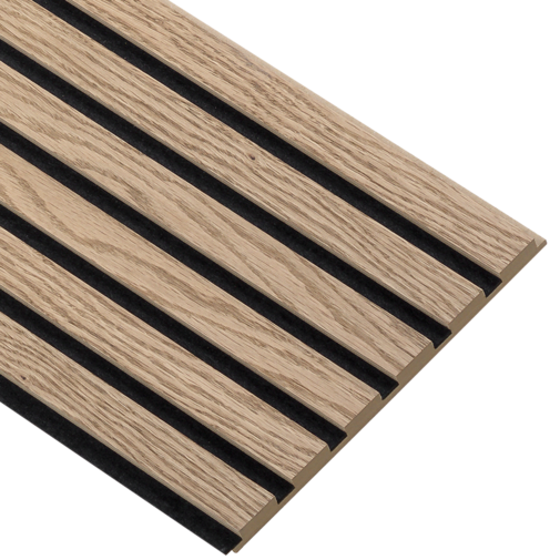 I-Wood® Brown - Zwart vilt - 30 x 278 cm - Basic houten paneel