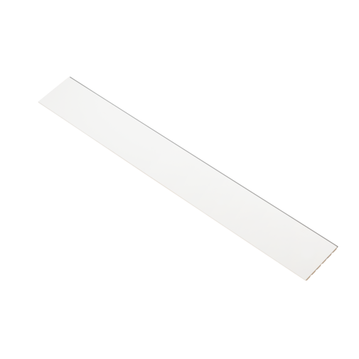 I-Wood® White Painted - Gelakt - Zwart vilt - 30 x 278 cm - Basic houten paneel