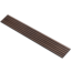 Walnut - Zwart vilt - 30 x 278 cm - Basic houten paneel