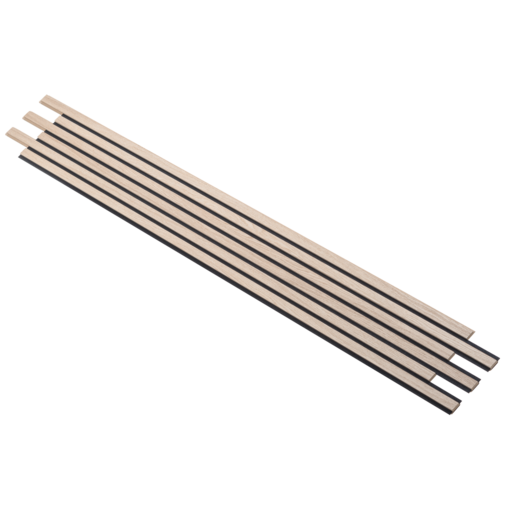 I-Wood® Nature - Zwart vilt - 30 x 240 cm - Pro+ houten paneel I-Wood® Nature - Zwart vilt - 30 x 240 cm - Pro+ houten paneel