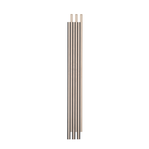 I-Wood® White - Zwart vilt - 30 x 240 cm - Pro+ houten paneel I-Wood® White - Zwart vilt - 30 x 240 cm - Pro+ houten paneel