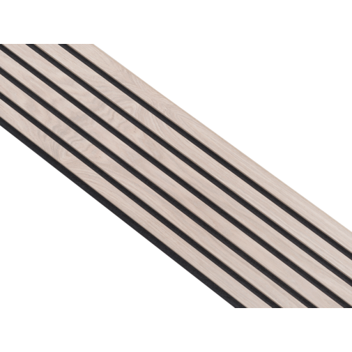 I-Wood® White - Zwart vilt - 30 x 240 cm - Pro+ houten paneel I-Wood® White - Zwart vilt - 30 x 240 cm - Pro+ houten paneel