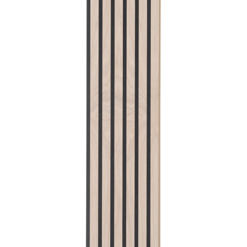 I-Wood® White - Zwart vilt - 30 x 240 cm - Pro+ houten paneel I-Wood® White - Zwart vilt - 30 x 240 cm - Pro+ houten paneel