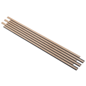 I-Wood® Clear - Zwart vilt - 30 x 240 cm - Pro+ houten paneel