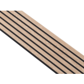 I-Wood® Clear - Zwart vilt - 30 x 240 cm - Pro+ houten paneel