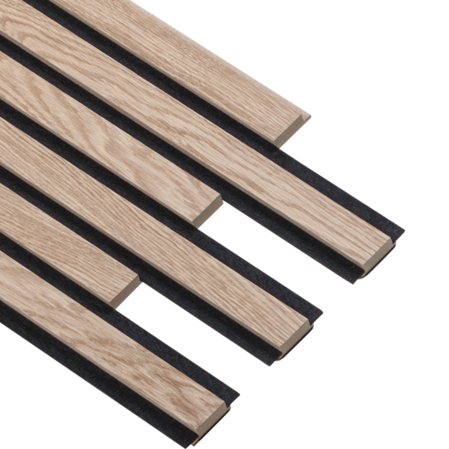 I-Wood® Clear - Zwart vilt - 30 x 240 cm - Pro+ houten paneel