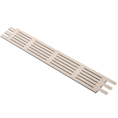 I-Wood® Dark Brown - Zwart vilt  30 x 240 cm - Pro+ houten paneel