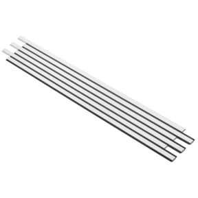 White Painted - Gelakt - Zwart vilt - 240 cm - Pro+