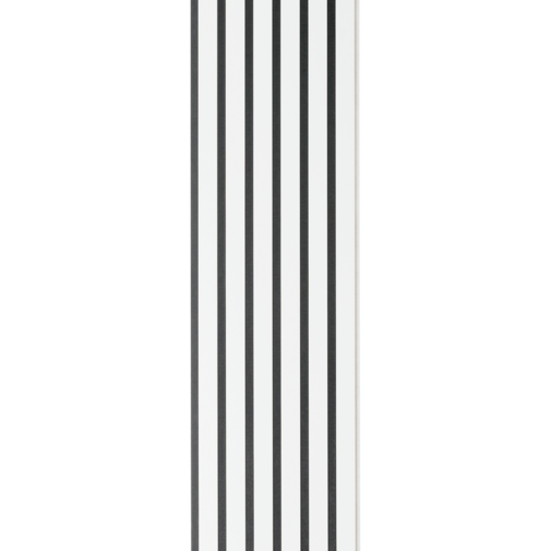 I-Wood® White Painted - Gelakt - Zwart vilt - 30 x 240 cm - Pro+ houten paneel I-Wood® White Painted - Gelakt - Zwart vilt - 30 x 240 cm - Pro+ houten paneel