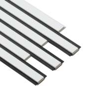 I-Wood® White Painted - Gelakt - Zwart vilt - 30 x 240 cm - Pro+ houten paneel I-Wood® White Painted - Gelakt - Zwart vilt - 30 x 240 cm - Pro+ houten paneel