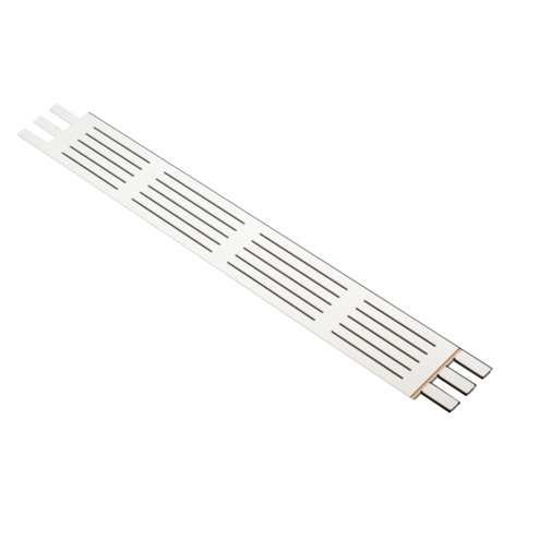 I-Wood® White Painted - Gelakt - Zwart vilt - 30 x 240 cm - Pro+ houten paneel I-Wood® White Painted - Gelakt - Zwart vilt - 30 x 240 cm - Pro+ houten paneel