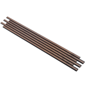 I-Wood® Walnut - Zwart vilt - 30 x 240 cm - Pro+ houten paneel