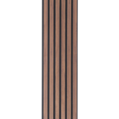 I-Wood® Walnut - Zwart vilt - 30 x 240 cm - Pro+ houten paneel