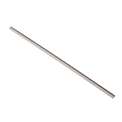 White - Zwart vilt - Afwerklat 240 cm