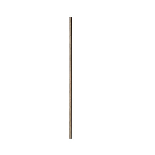 Dark Brown - Zwart vilt - Afwerklat 240 cm Dark Brown - Zwart vilt - Afwerklat 240 cm