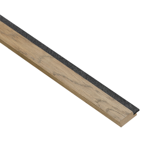 Dark Brown - Zwart vilt - Afwerklat 240 cm Dark Brown - Zwart vilt - Afwerklat 240 cm