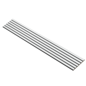White Painted - Gelakt - Zwart vilt - 240 cm - Basic