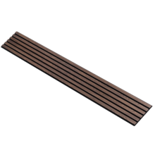 Walnut - Zwart vilt - 240 cm - Basic