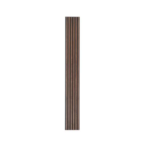 I-Wood® Walnut - Zwart vilt - 30 x 240 cm - Basic houten paneel