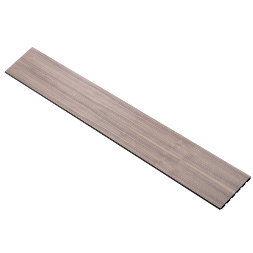 I-Wood® Walnut - Zwart vilt - 30 x 240 cm - Basic houten paneel