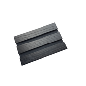 I-Wood® Deep Black - Zwart vilt - 240 cm - Basic houten paneel