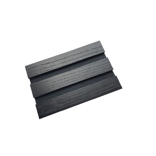 I-Wood® Deep Black - Gelakt - Zwart vilt - 30 x 240 cm - Pro+ houten paneel I-Wood® Deep Black - Gelakt - Zwart vilt - 30 x 240 cm - Pro+ houten paneel